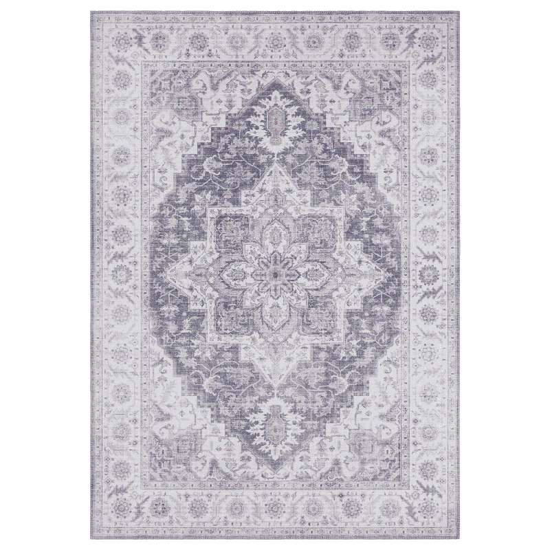 Vintage Vloerkleed Anthea - Wit/Lichtroze - Image 2